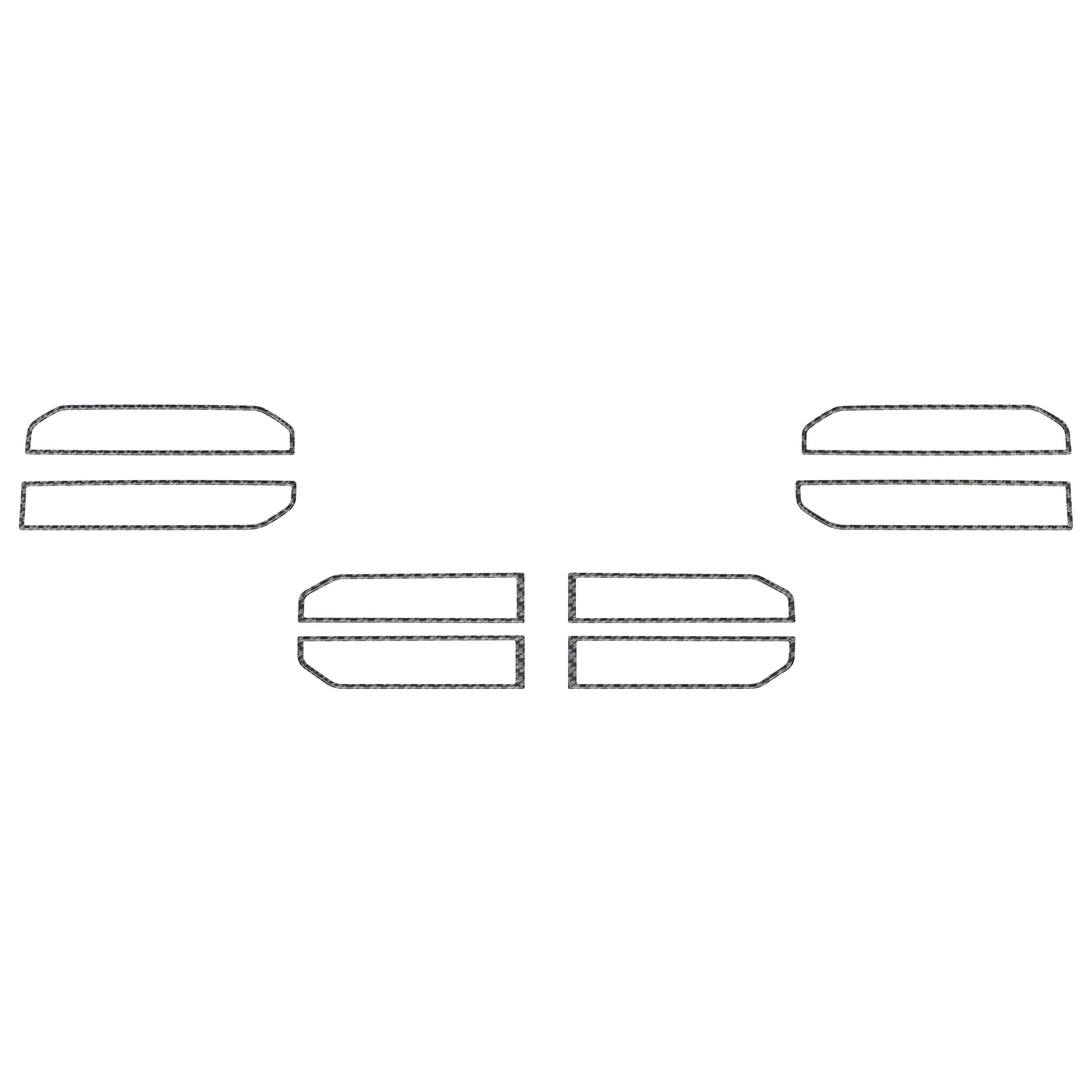 A/C Vent Accent Trim Fits 2022-2026 Toyota Tundra & 2023-2026 Toyota Sequoia