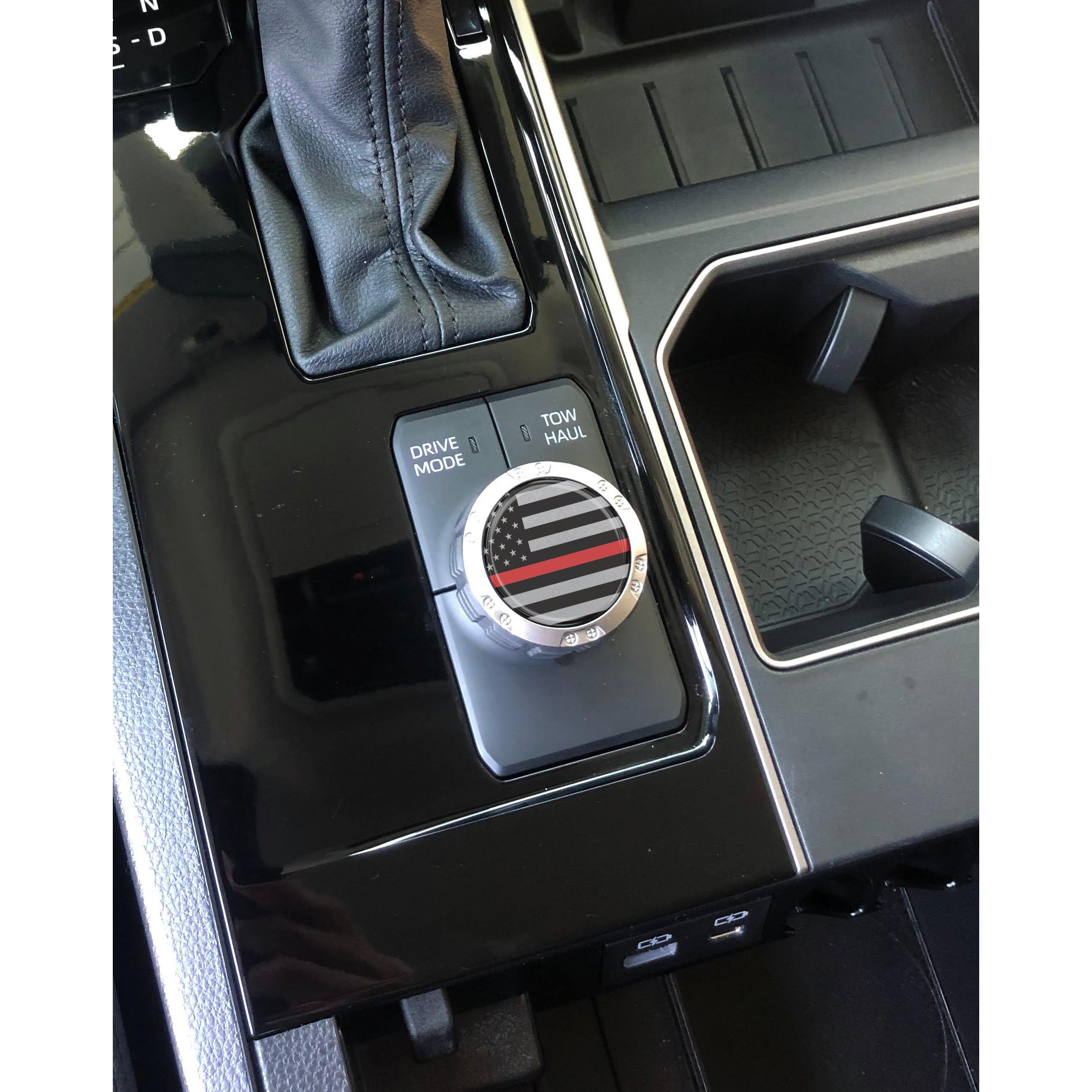 Badge for Drive Mode Selector Dial Fits 2022-2026 Toyota Tundra & 2023-2026 Toyota Sequoia