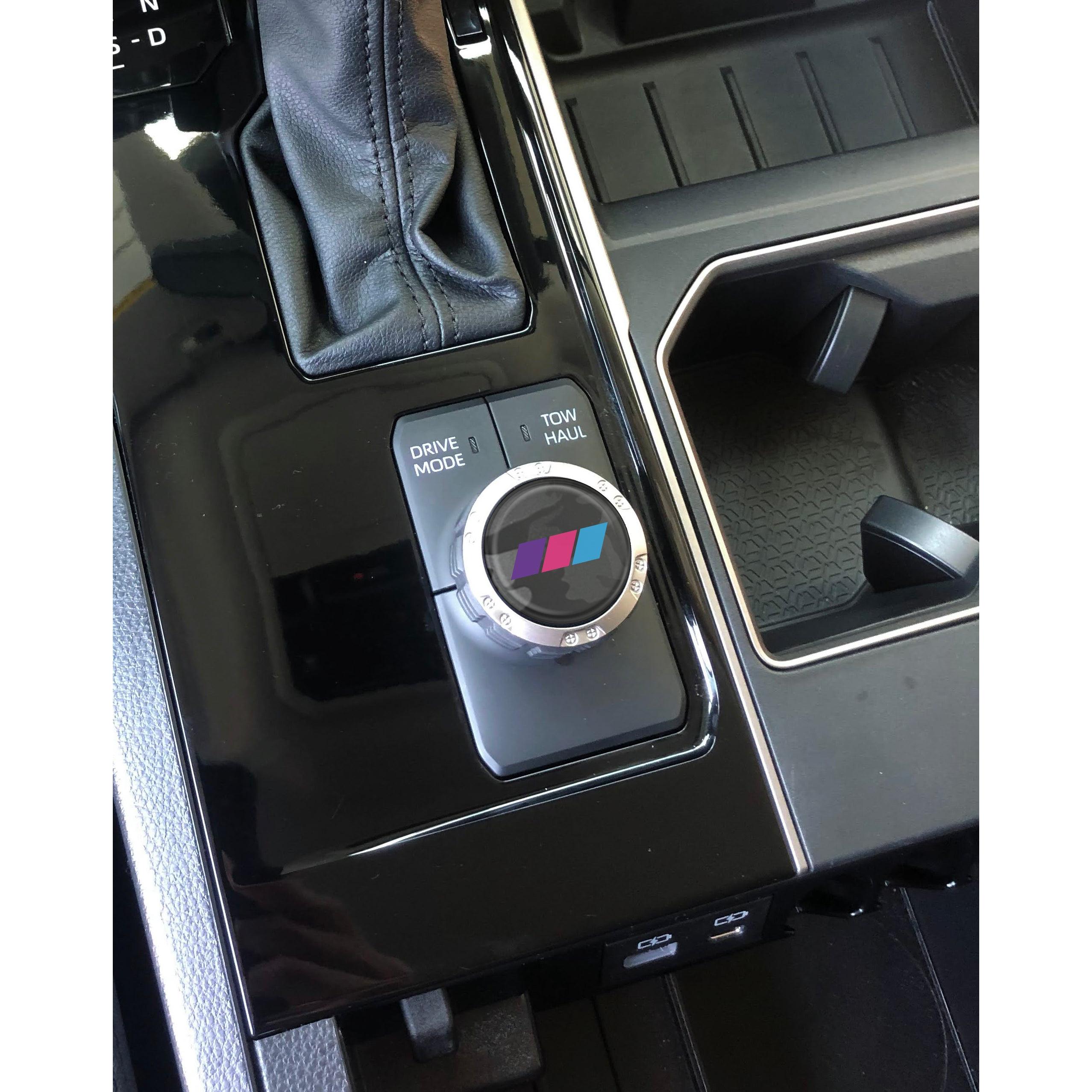 Badge for Drive Mode Selector Dial Fits 2022-2026 Toyota Tundra & 2023-2026 Toyota Sequoia