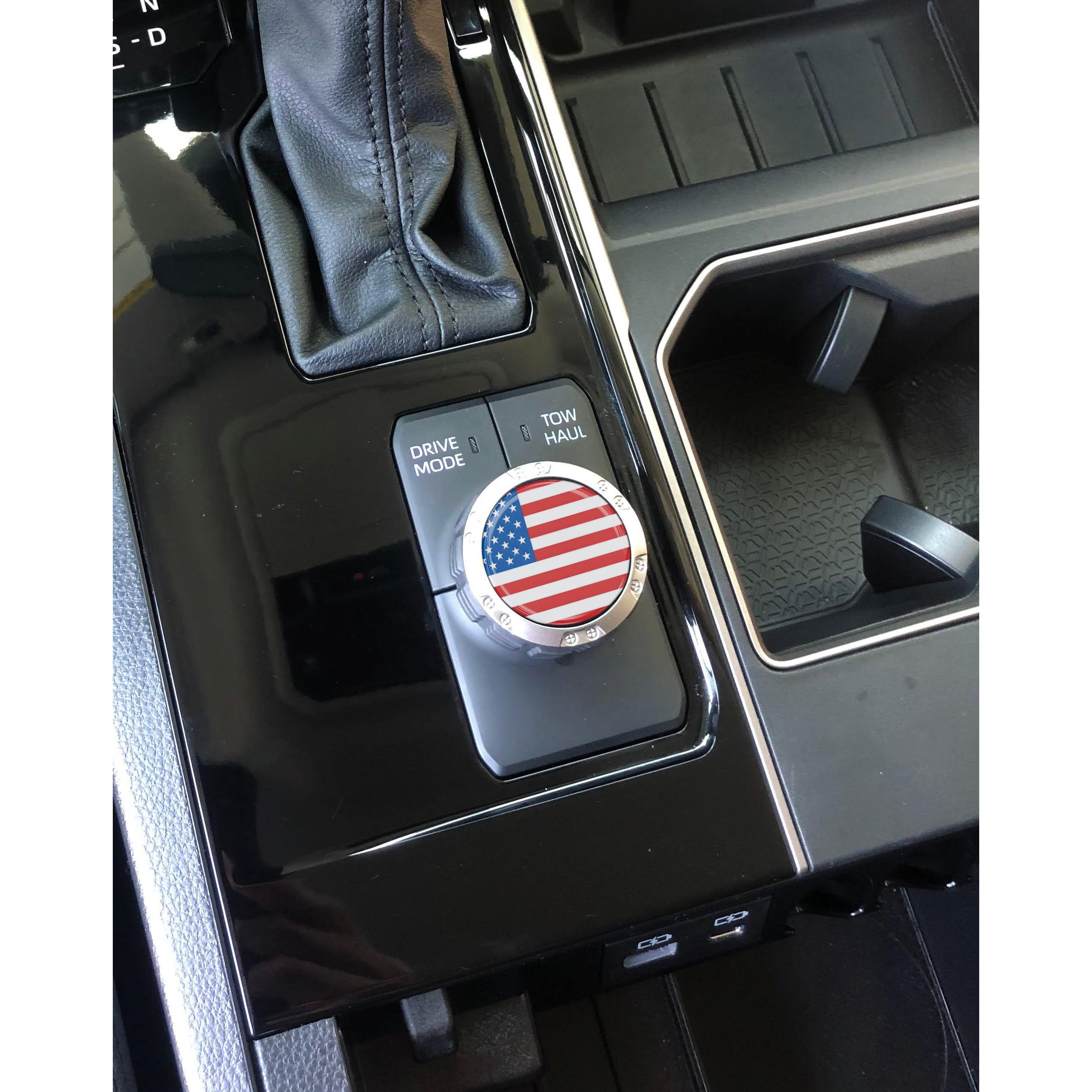 Badge for Drive Mode Selector Dial Fits 2022-2026 Toyota Tundra & 2023-2026 Toyota Sequoia