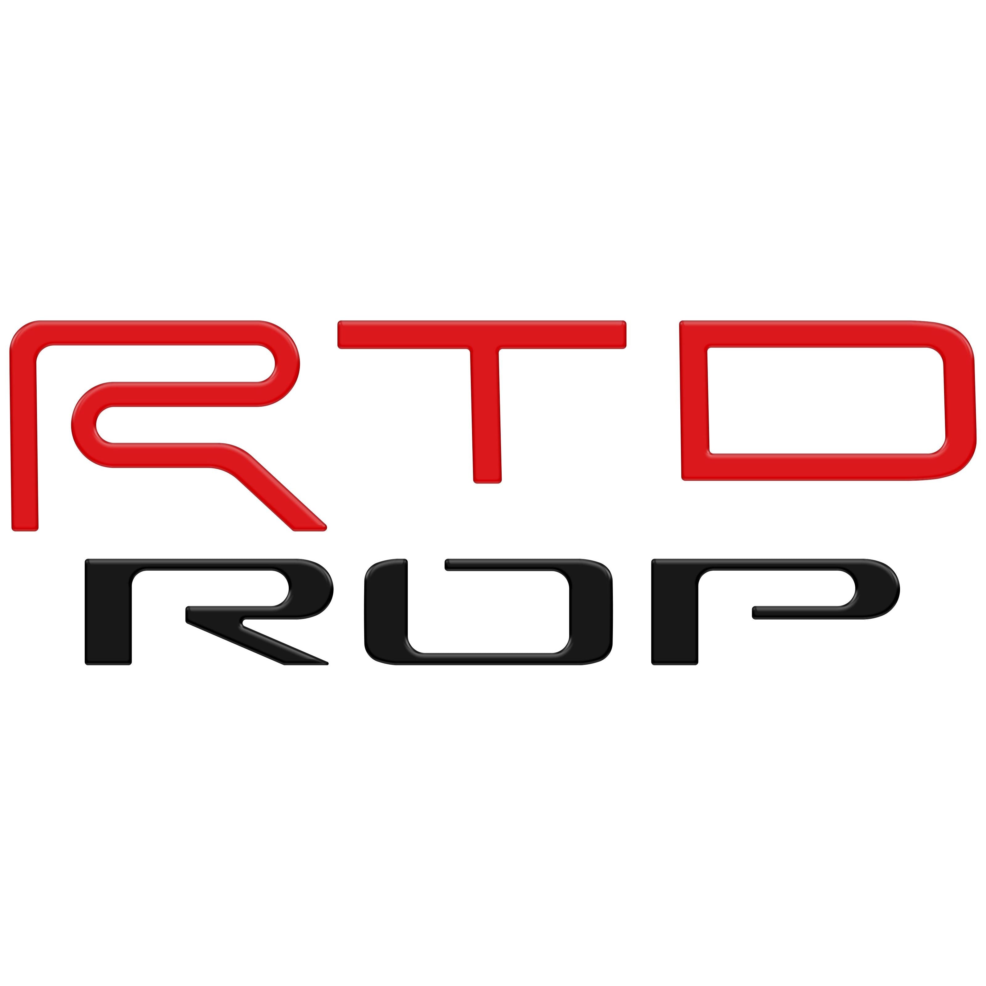 TRD Pro Tailgate Letter Inserts Fits 2022-2026 Toyota Tundra