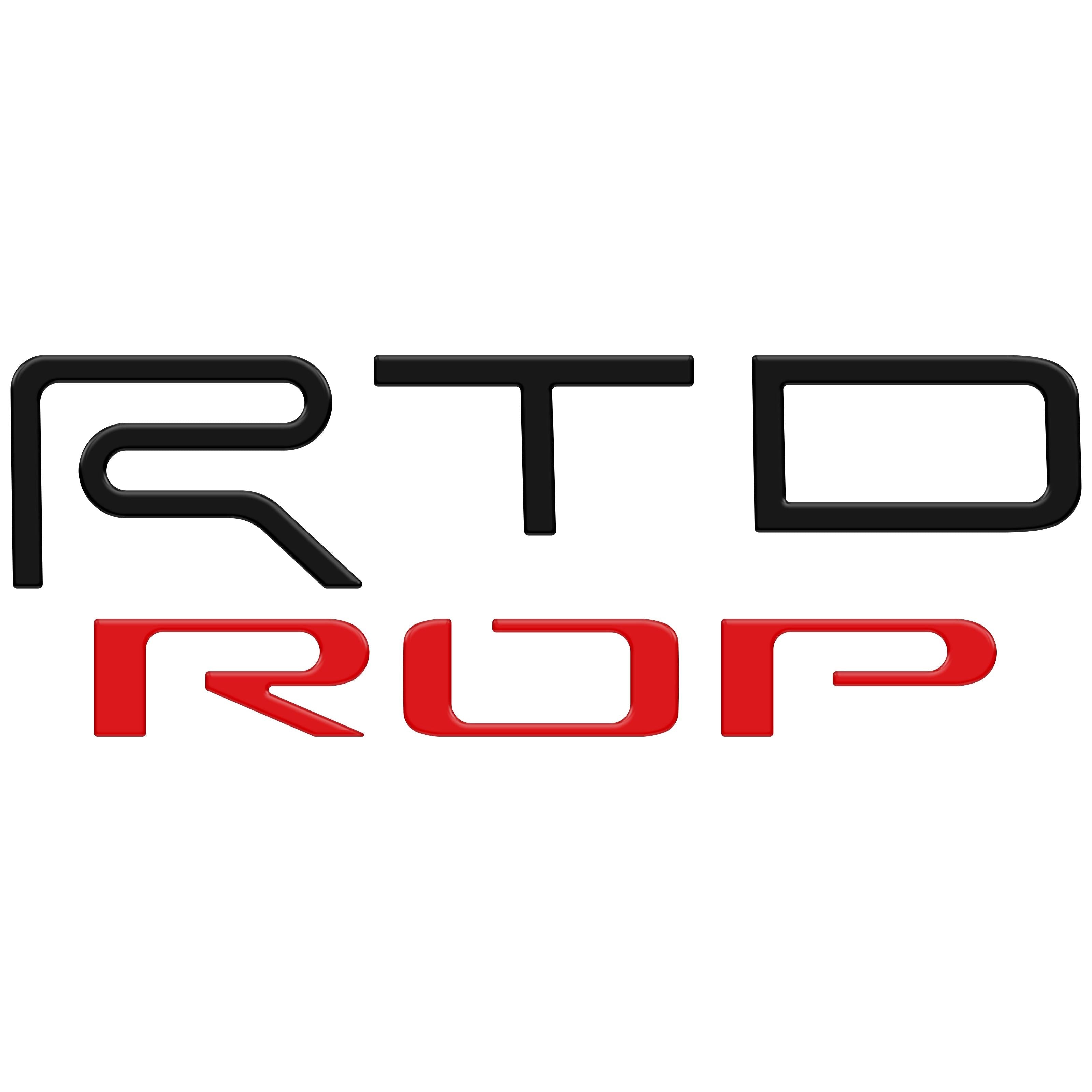 TRD Pro Tailgate Letter Inserts Fits 2022-2026 Toyota Tundra