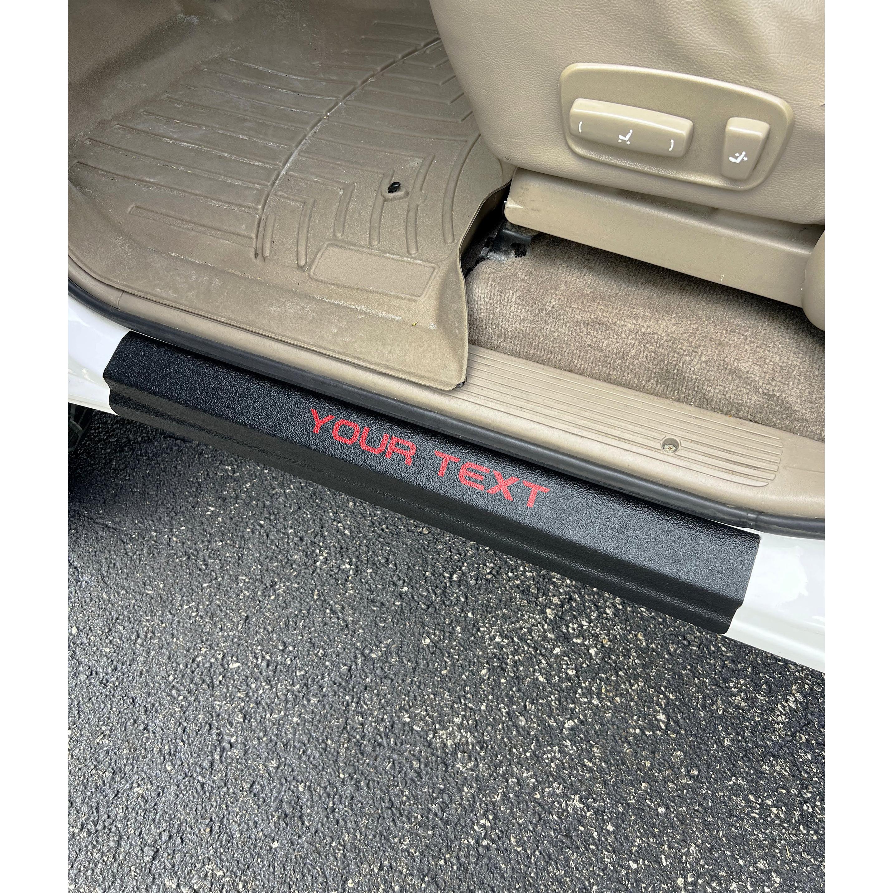 Textured Door Sill Overlays Fits 2000-2006 Toyota Tundra