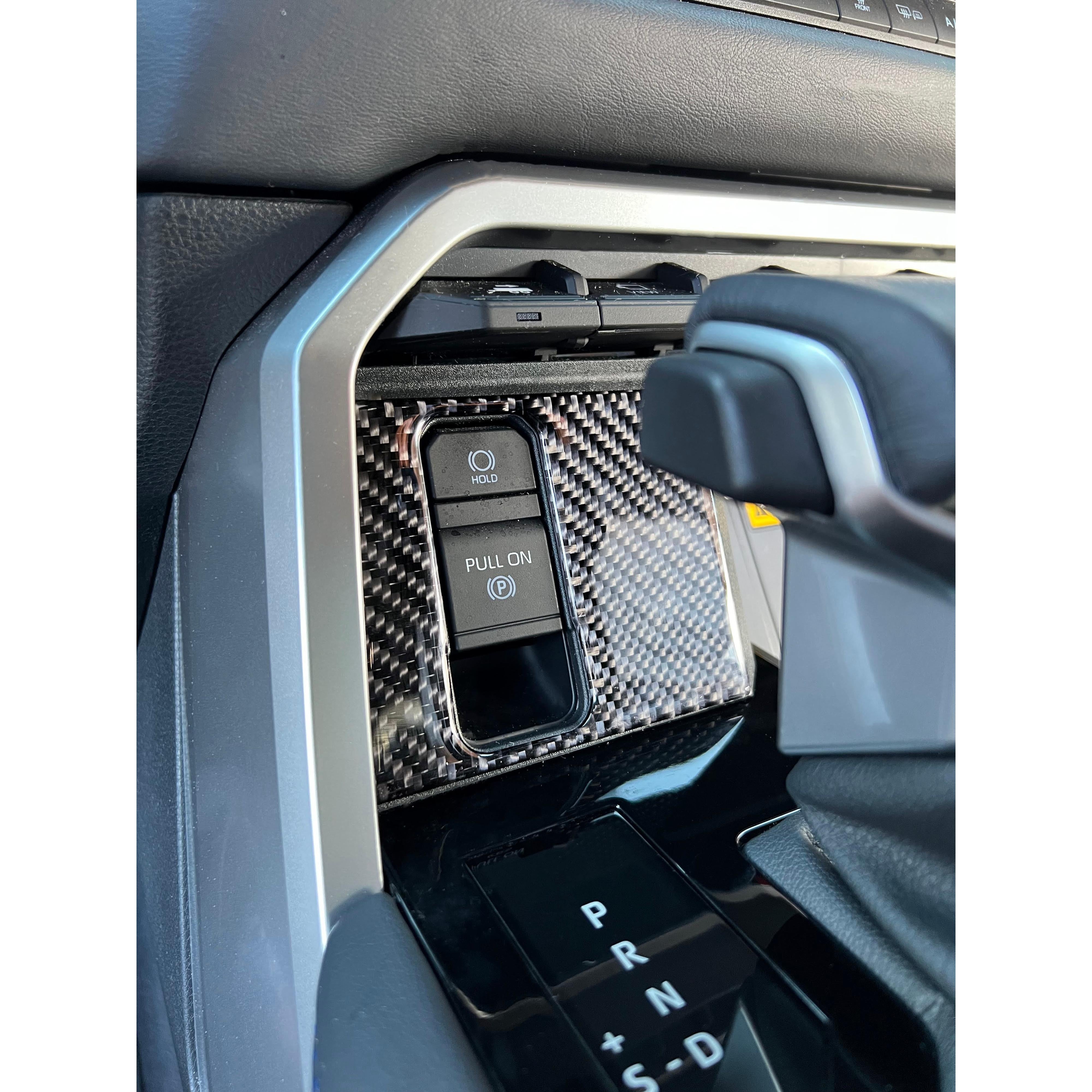 Upper Center Console Accent Trim Fits 2022-2026 Toyota Tundra & 2023-2026 Toyota Sequoia