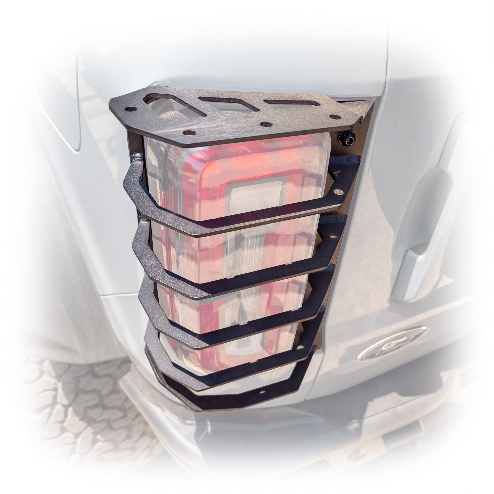 2021+ Ford Bronco Rear Tail Light Guards - Turn Offroad