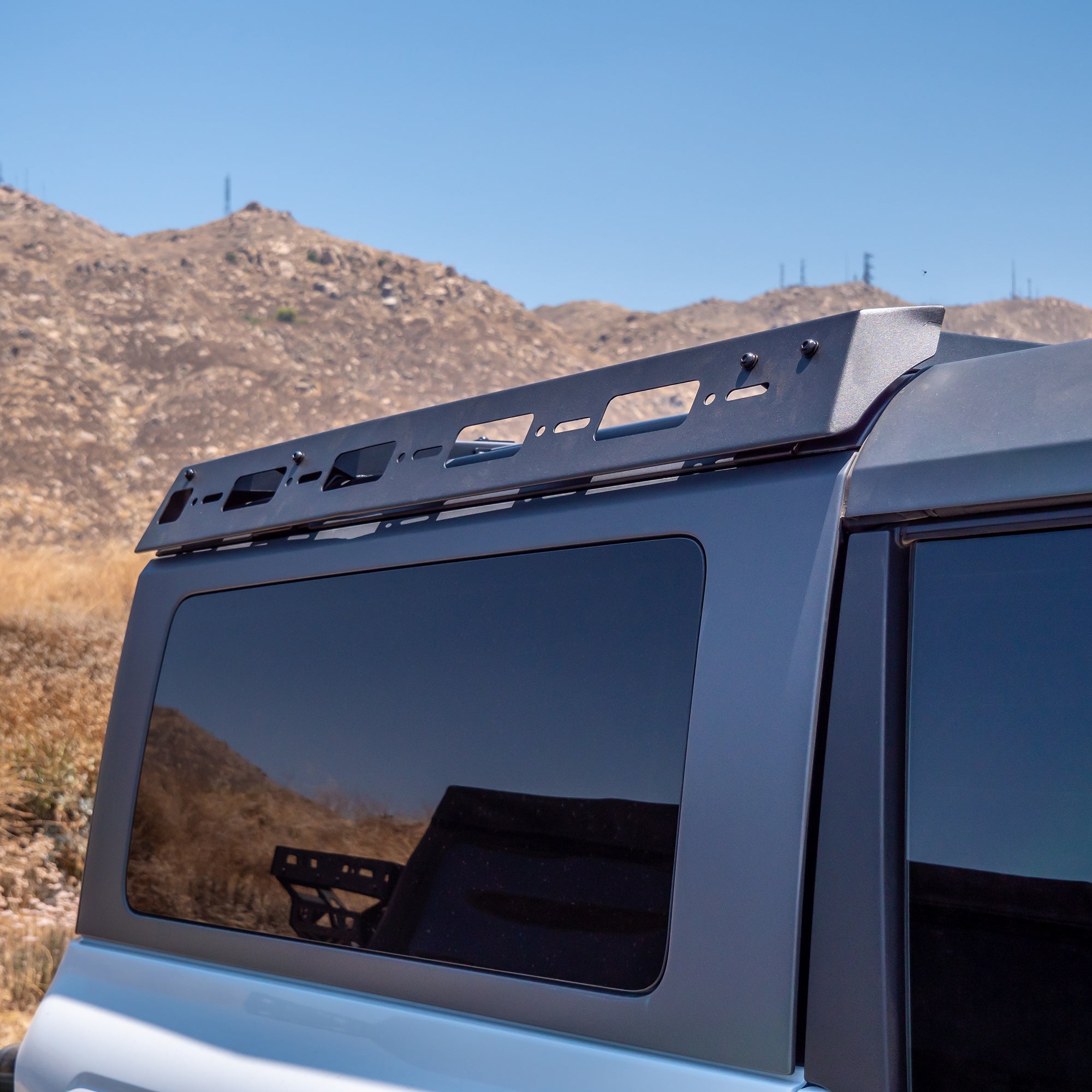 2021+ Ford Bronco 2 Door Hard Top Half Roof Rack - Turn Offroad