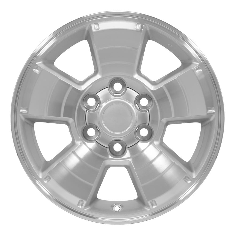 17" Replica TY09 fits Toyota 4Runner 17x7.5 Silver-SR1 Performance