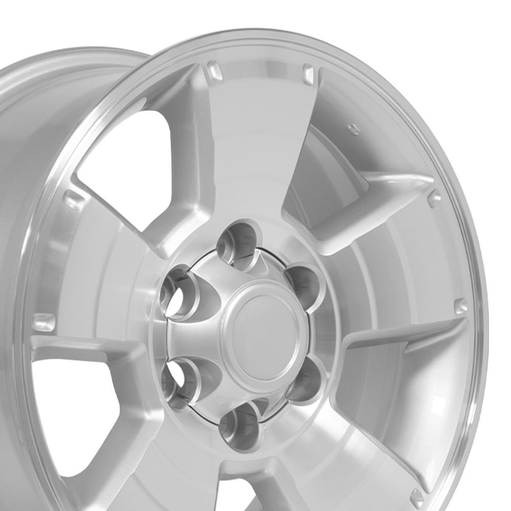 17" Replica TY09 fits Toyota 4Runner 17x7.5 Silver-SR1 Performance