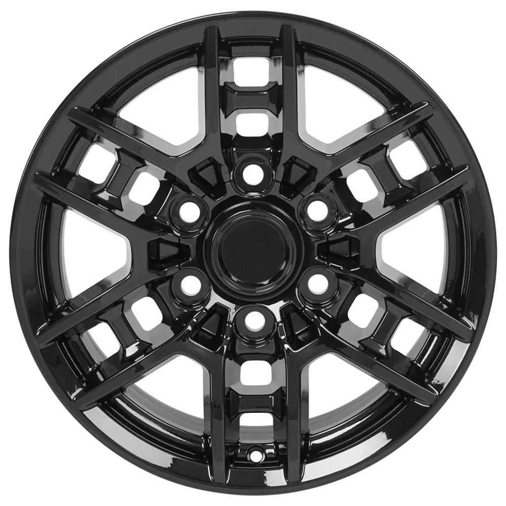 16" Replica TY17 fits Toyota Tacoma TRD 16x7 Gloss Black-SR1 Performance