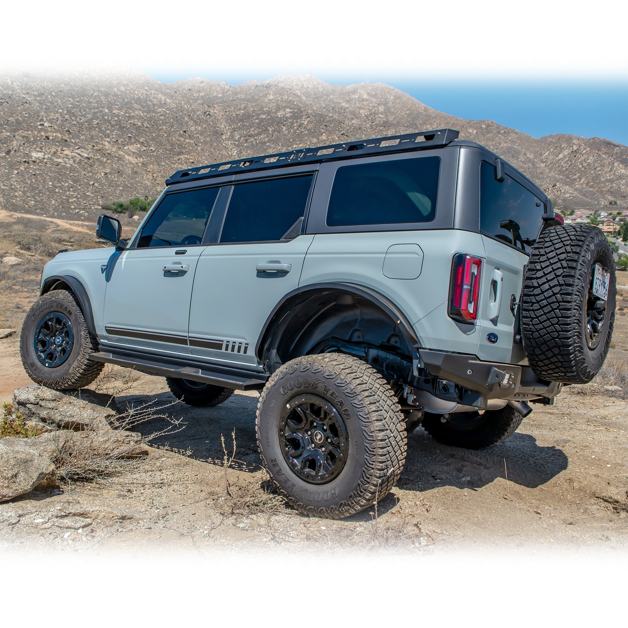 2021+ Ford Bronco Side Step 4-Door - Turn Offroad