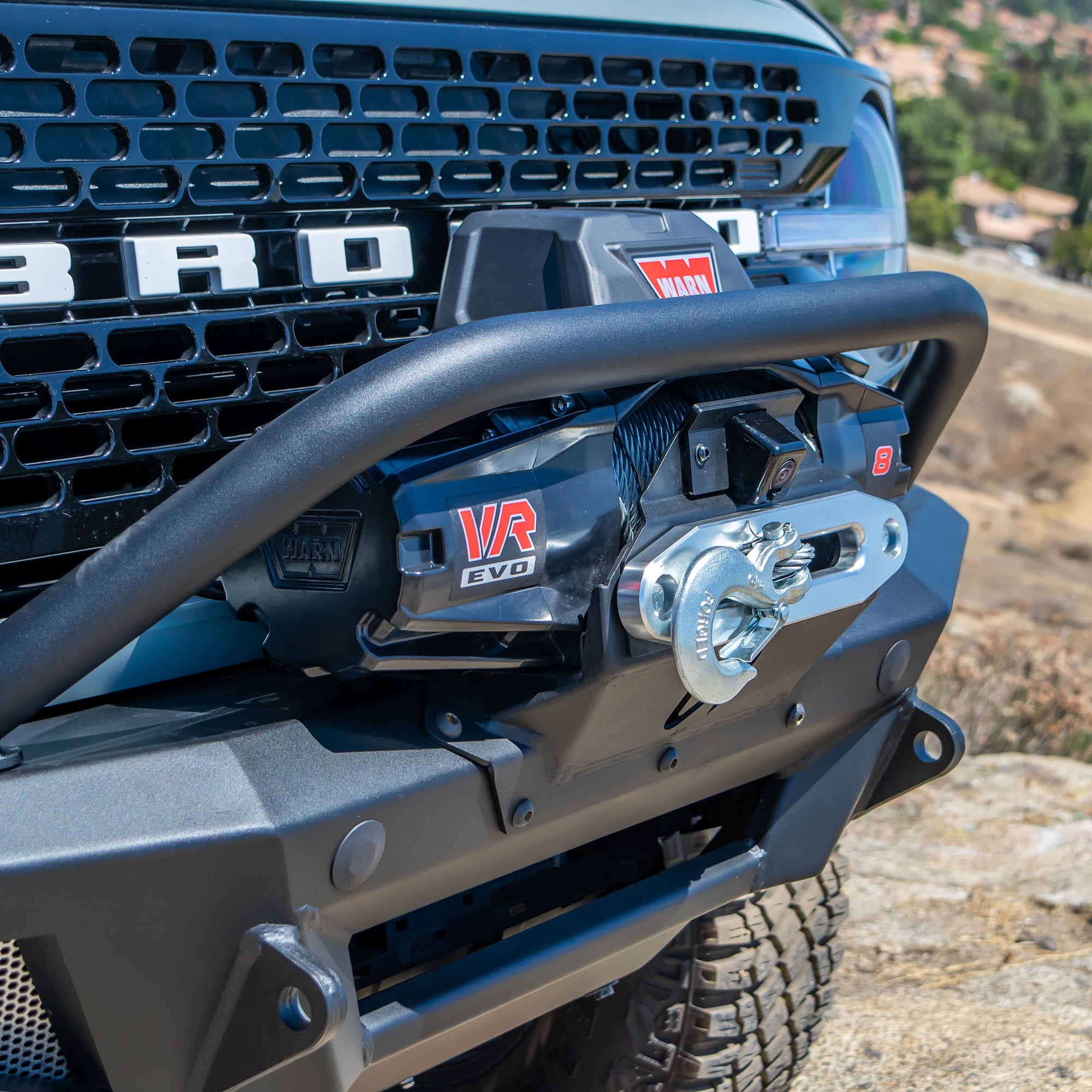 2021+ Ford Bronco Winch Mount - Turn Offroad
