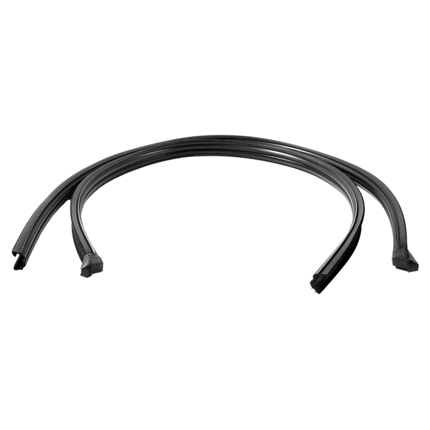 Vertical Glass Run Channel For Pontiac GTO, LeMans, Tempest 1966-1967; VR 2009