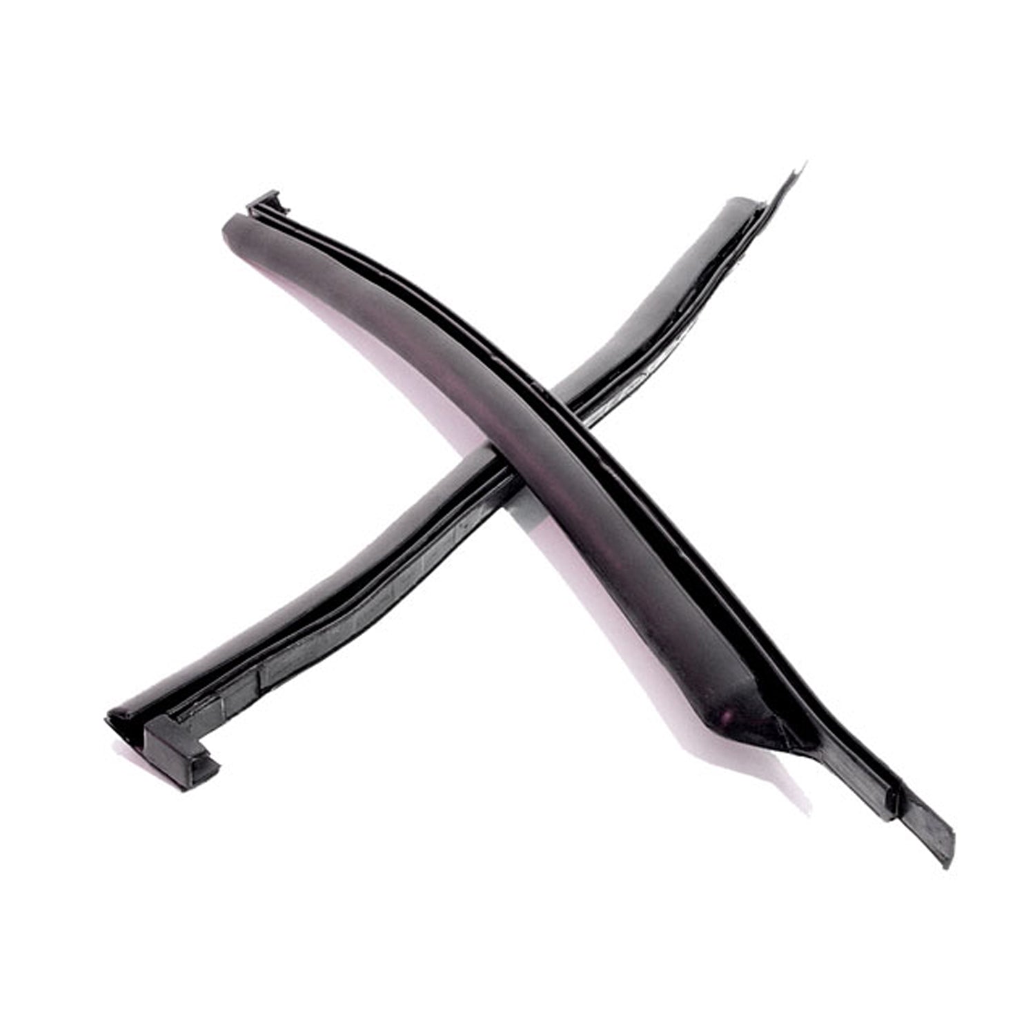 Rear Roll-Up Window Seals - 2-Door Convertible For Ford Torino 1970-1971; VS 3-W
