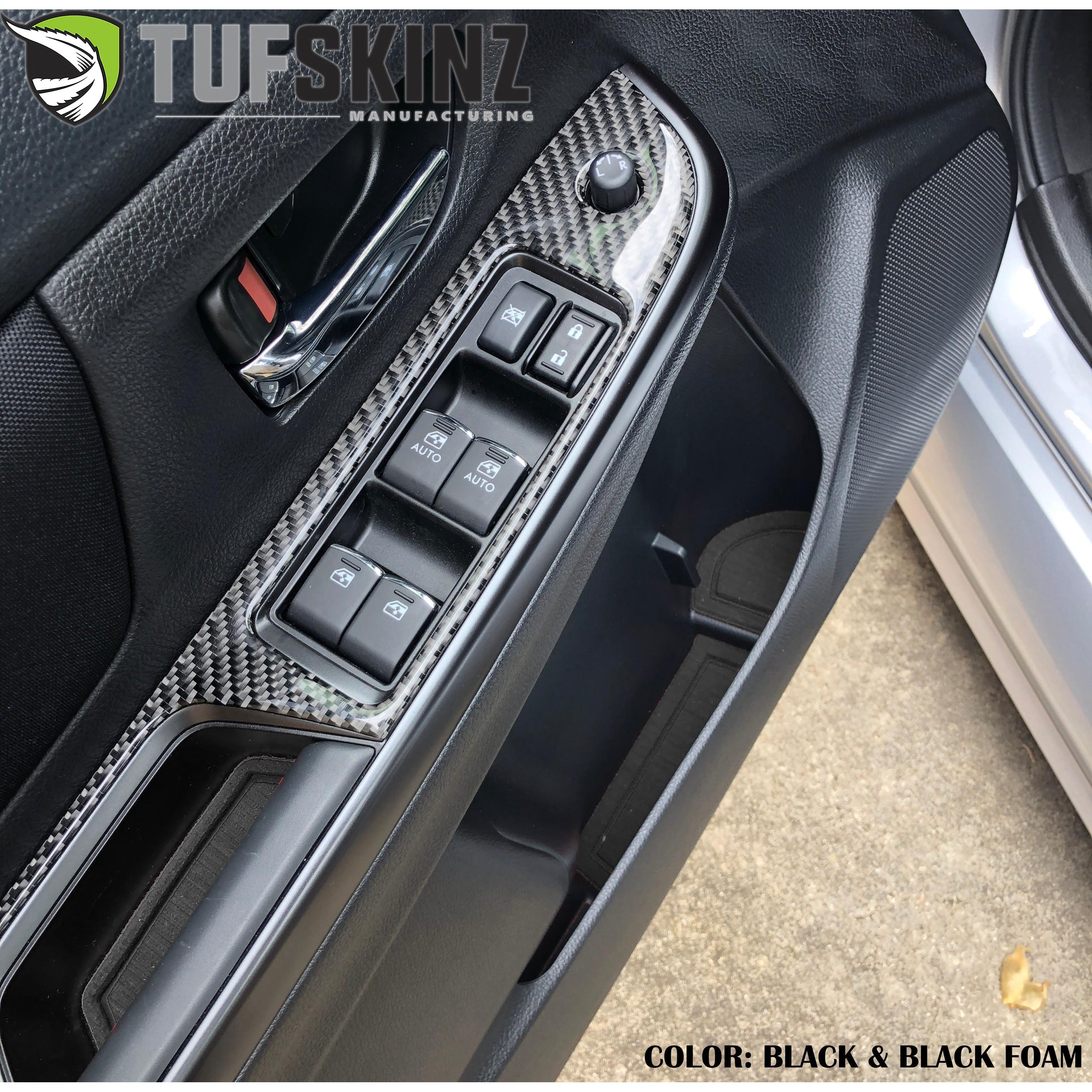 Manual Transmission Interior Foam Inserts Fits 2015-2020 Subaru WRX Black/Black