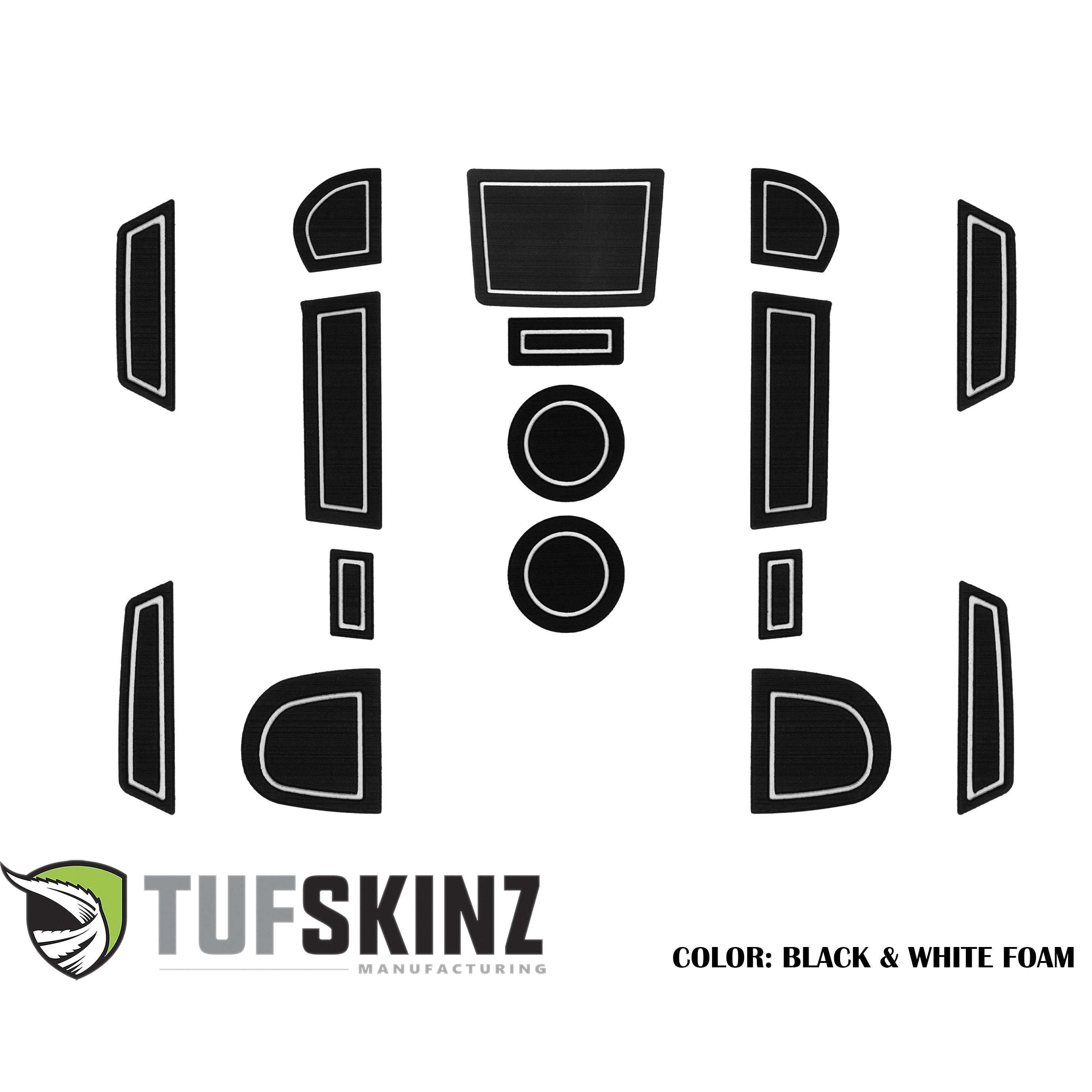 Manual Transmission Interior Foam Inserts Fits 2015-2020 Subaru WRX Black/White