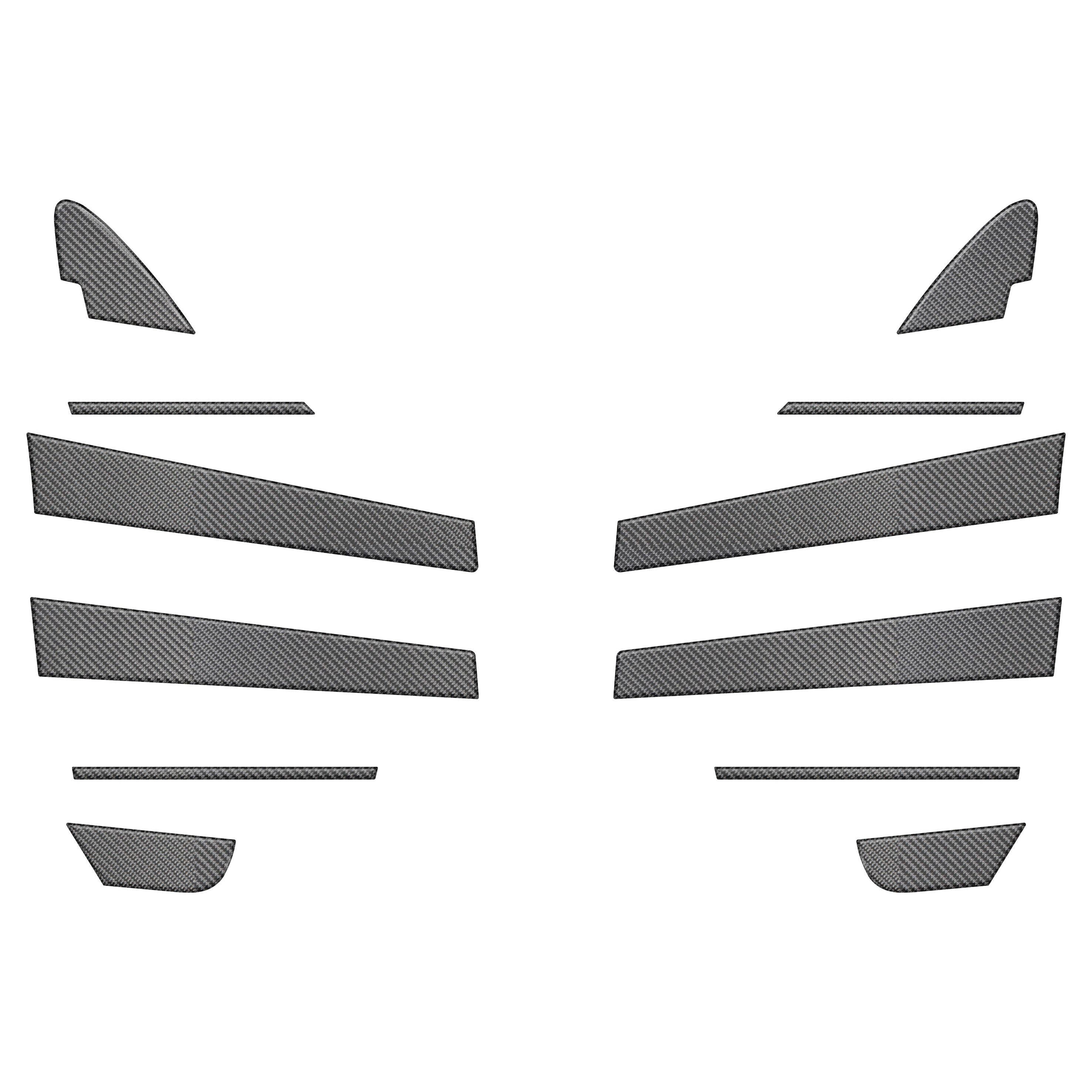 Door Pillar Overlays Fits 2015-2021 Subaru WRX