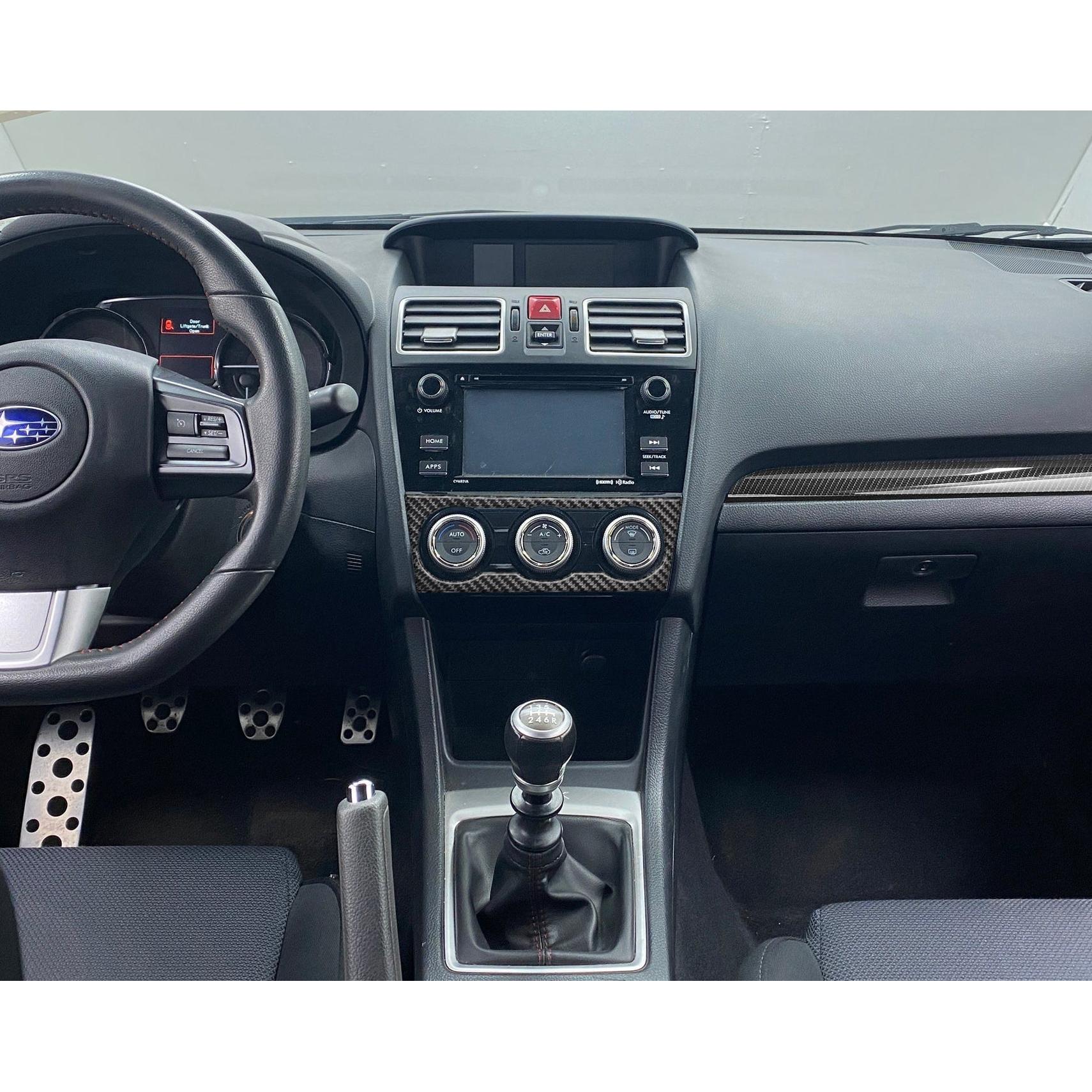 Center Climate Control Accent Trim Fits 2015-2021 Subaru WRX/WRX STI