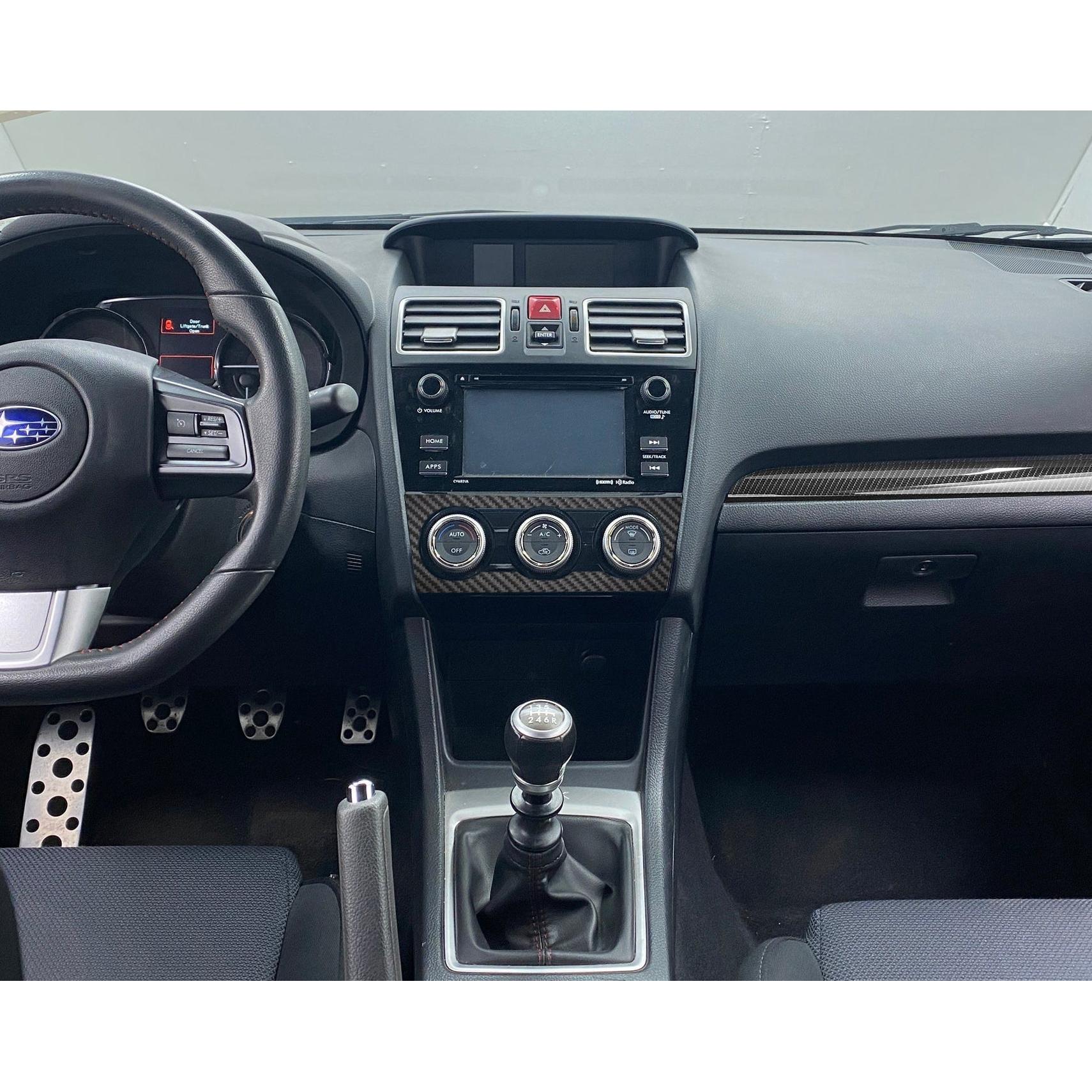 Center Climate Control Accent Trim Fits 2015-2021 Subaru WRX/WRX STI