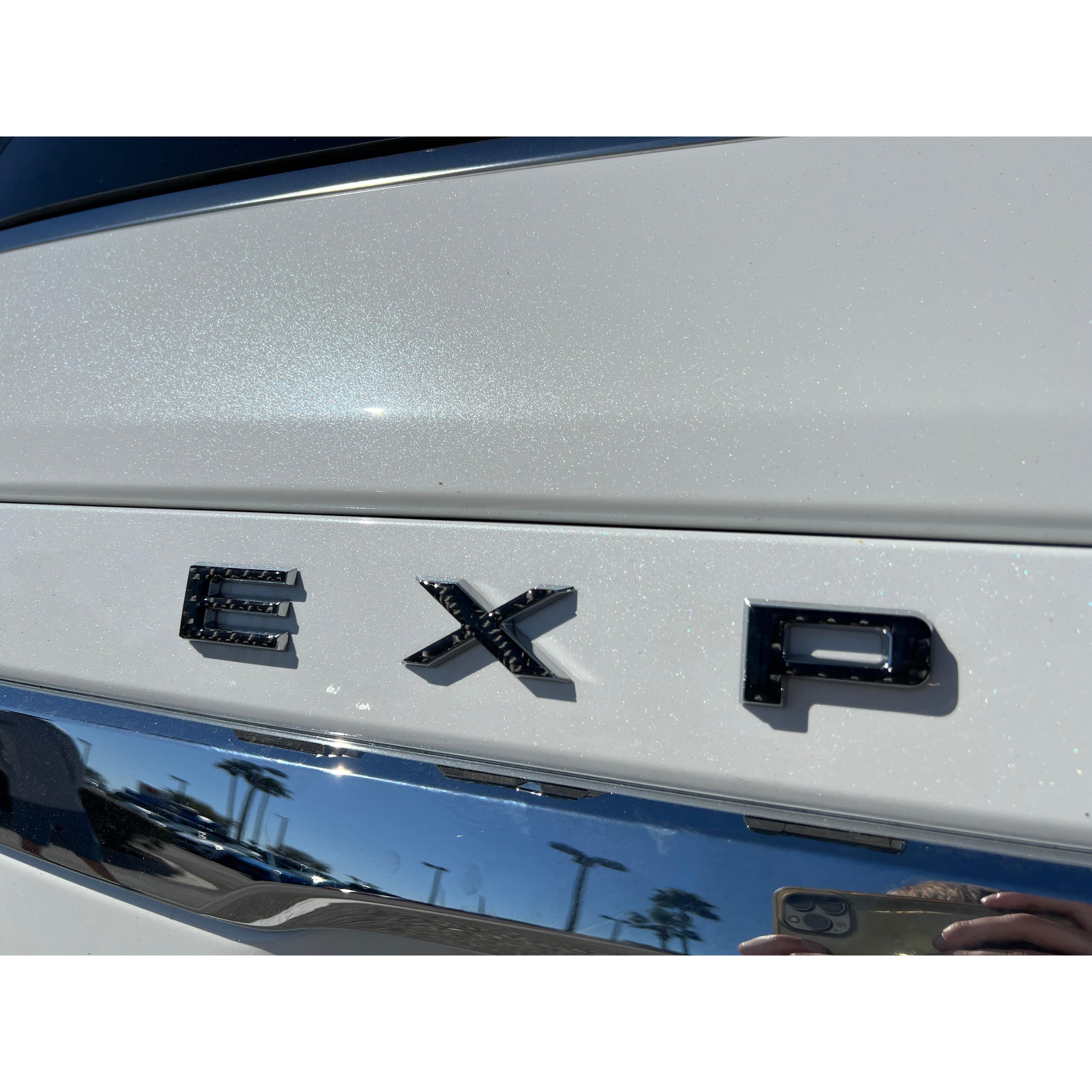 Liftgate or Hood Letter Overlays Fits 2022-2026 Ford Expedition