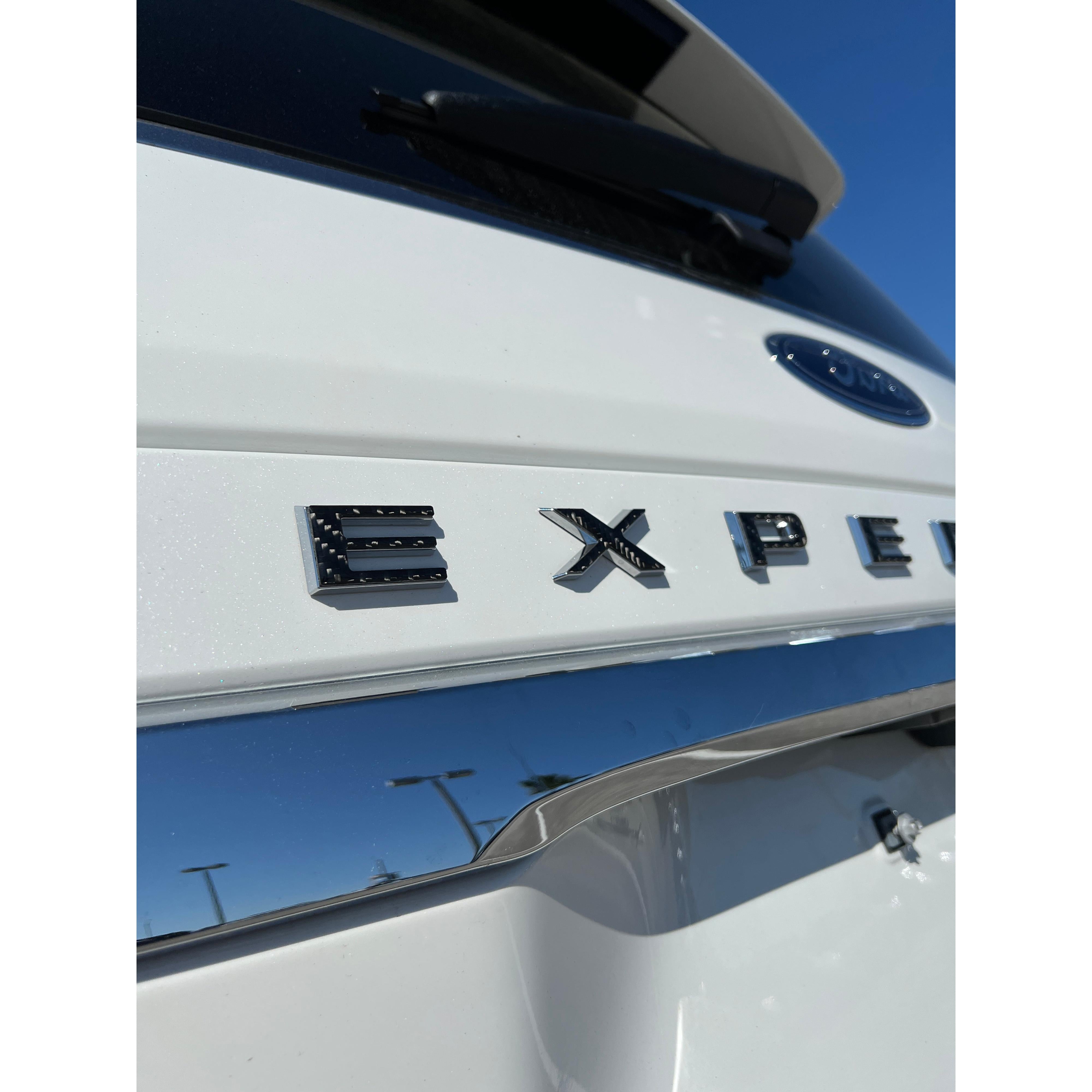 Liftgate or Hood Letter Overlays Fits 2022-2026 Ford Expedition