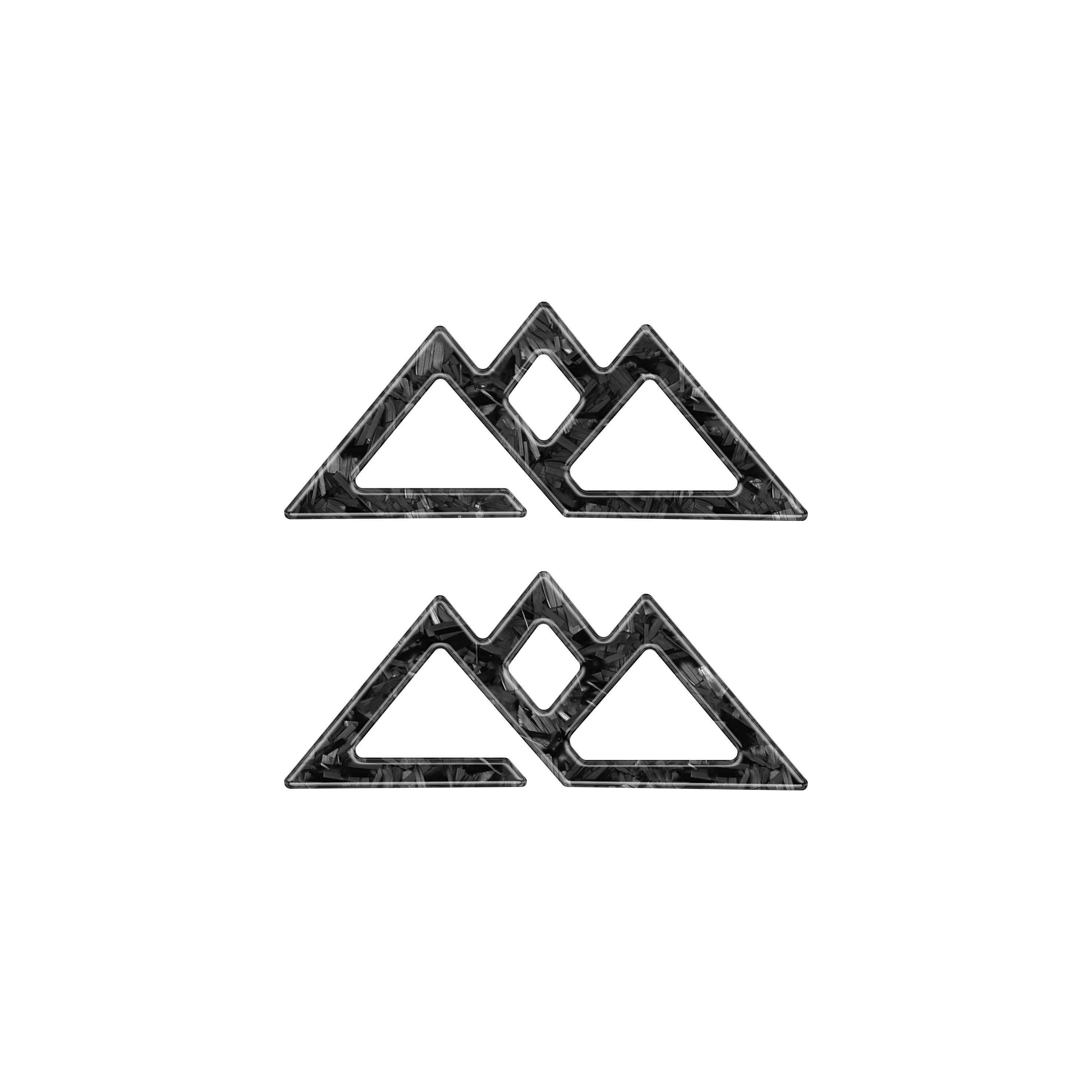 Timberline Logo Inserts Fits 2021-2024 Ford Explorer & Expedition