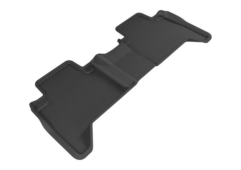 3D MAXpider 2016-2020 Toyota Tacoma Double Cab Kagu 2nd Row Floormats - Black-SR1 Performance