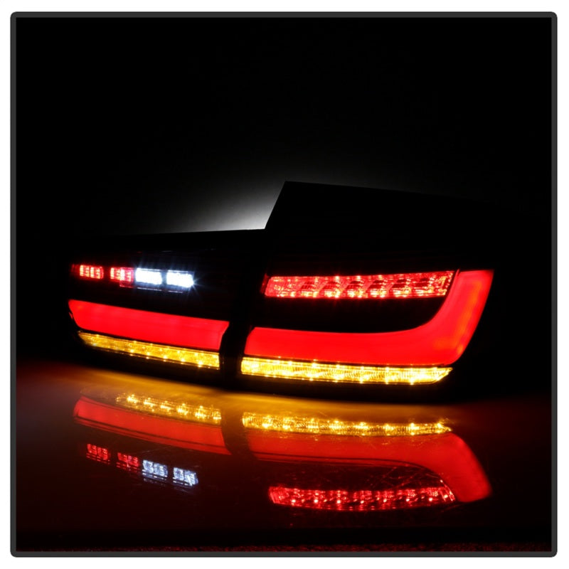 Spyder BMW 3 Series F30 2012-2018 Full LED Tail Lights (ALT-YD-BMWF3012-SEQ-BK) - Black-SR1 Performance
