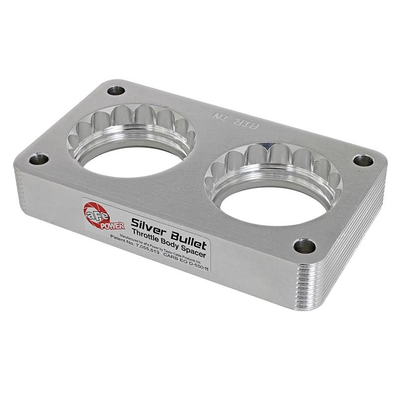aFe Silver Bullet Throttle Body Spacers TBS Ford Trucks 99-04 V10-6.8L-SR1 Performance