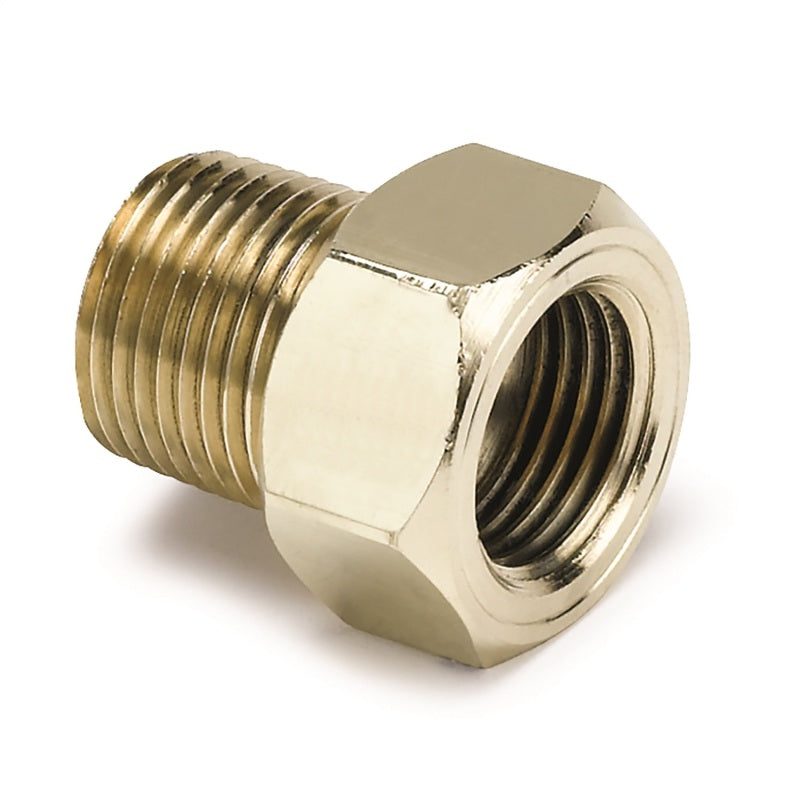Autometer 3/8in Brass NPT Mechanical Temp Adapter-SR1 Performance