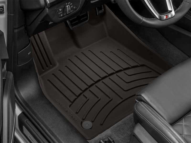 WeatherTech Front FloorLiner HP for 2018-2019 Audi Q5 and SQ5 - Cocoa, Part #4711461IM