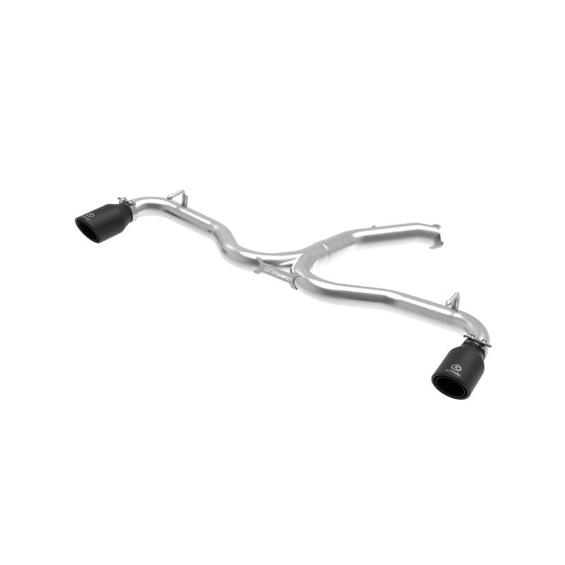 aFe Takeda 3-2.5in 304 SS Axle-Back Exh System w/Black Tip 2018 Hyundai Elantra GT Sport I4-1.6L (t)-SR1 Performance