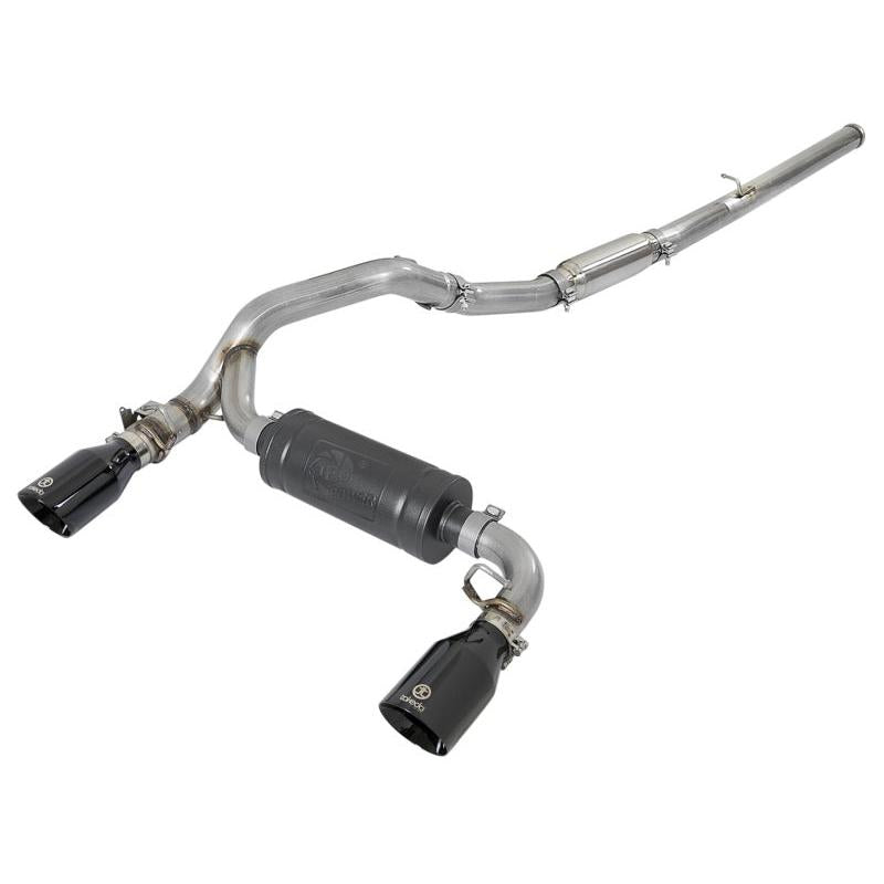 aFe Takeda 3in 304 SS Cat-Back Exhaust System w/ Black Tips 16-18 Ford Focus RS I4-2.3L (t)-SR1 Performance