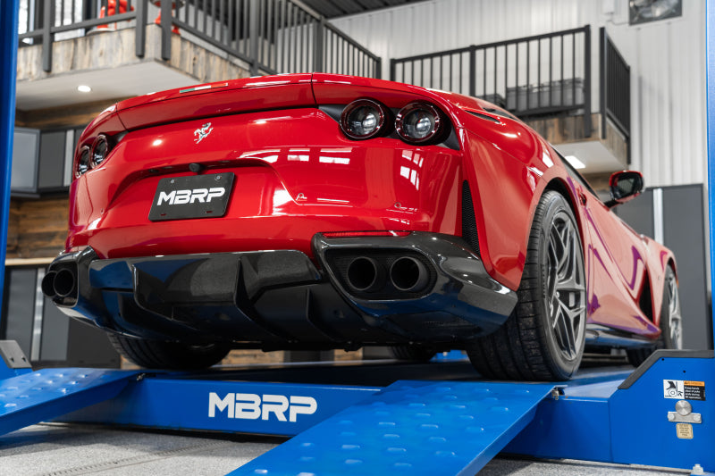 MBRP 12-21 Ferrari 812SF/812GTS/F12 6.3L/ 6.5L 3in Resonator Delete X-Pipe - T304-SR1 Performance