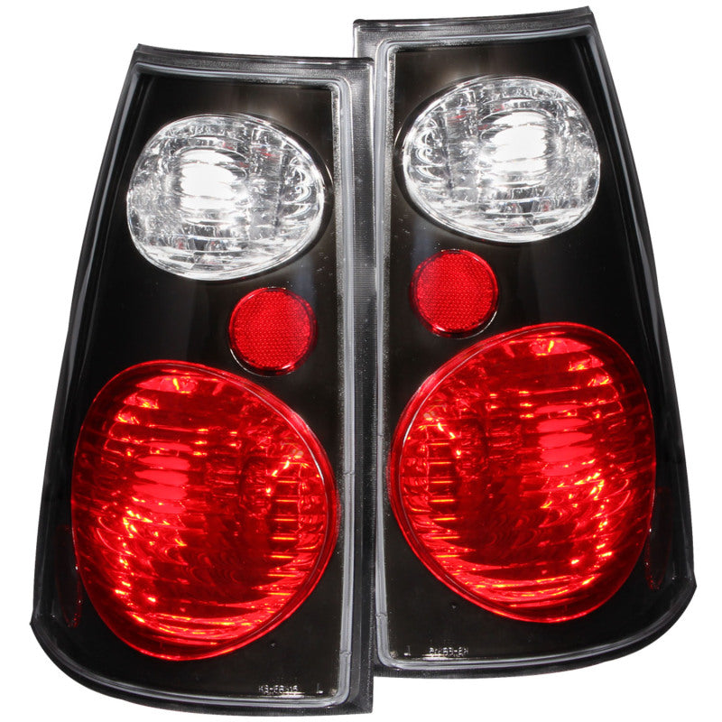 ANZO 2001-2005 Ford Explorer Taillights Black-SR1 Performance