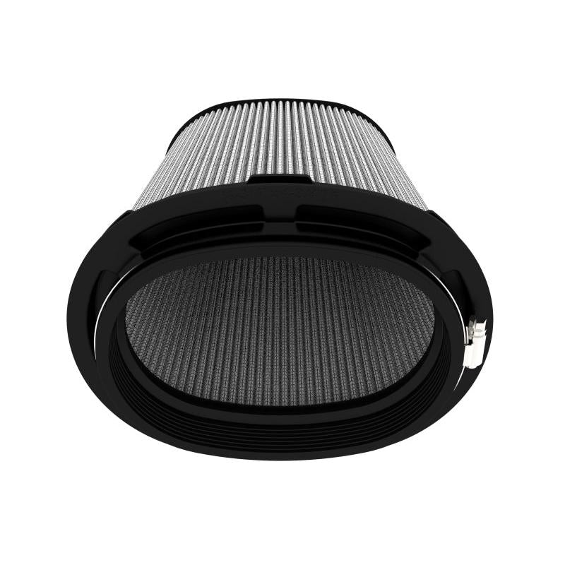 aFe Magnum FLOW Pro DRY S Air Filter 6.75x4.75 Flange 8.25x6.25 Base (Mt2) 7.25x5 Top 8.5 Height-SR1 Performance