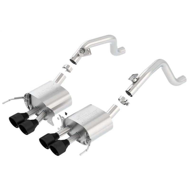 Borla 14-18 C7 Corvette Stingray Axle-Back ATAK Exhaust 2.75in To Muffler Dual 2.0in Out 4.25in Tip-SR1 Performance