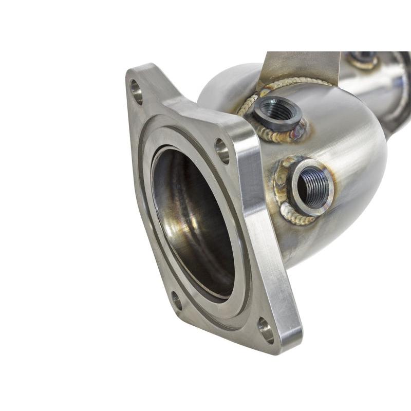 aFe Twisted Steel Down-Pipe Catted 13-16 Cadillac ATS L4-2.0L (t)-SR1 Performance