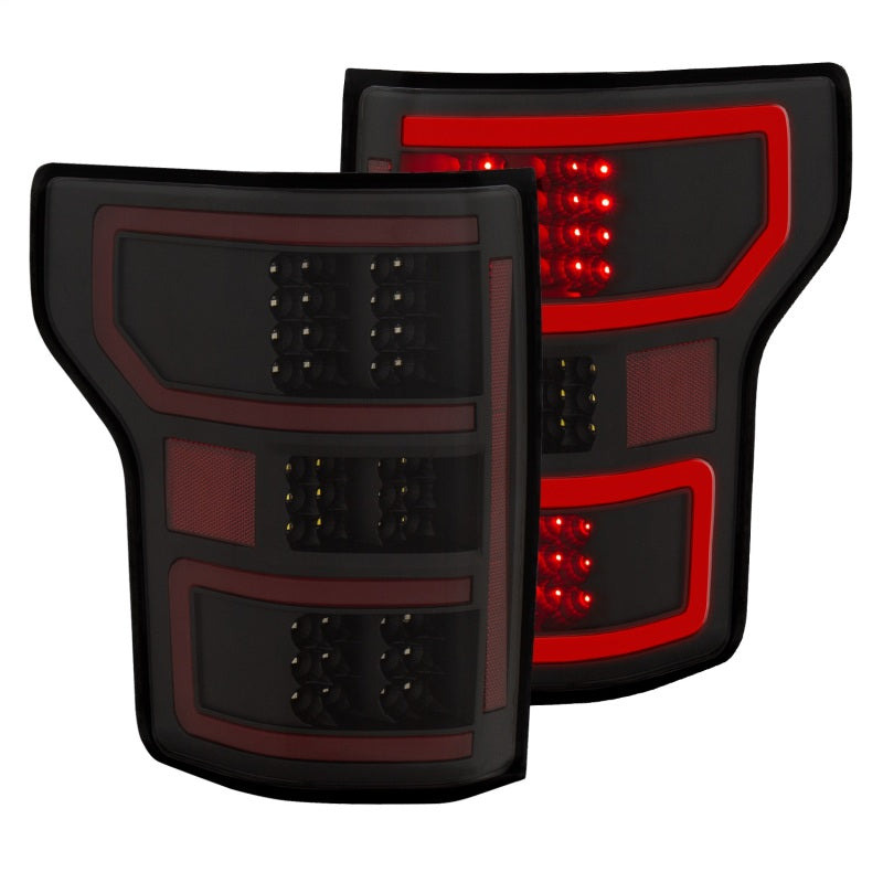 ANZO 18-19 Ford F-150 LED Taillights Black-SR1 Performance