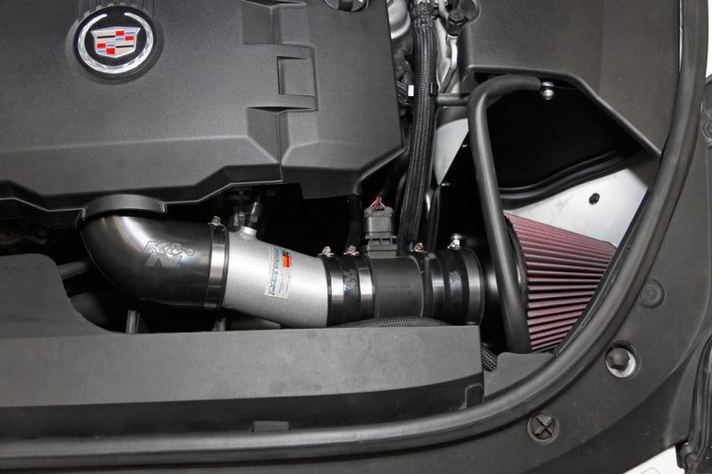 K&N 08-11 Typhoon, Cadillac CTS 3.6L, 3.6L 69 Series Typhoon Perf Intake Kit-SR1 Performance