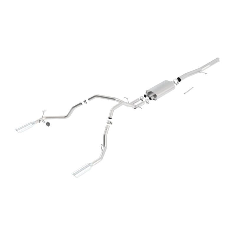 Borla 11 Chevrolet Silverado 1500LT/LTZ / GMC Sierra 1500 SLE/SLT S-Type SS Catback Exhaust-SR1 Performance