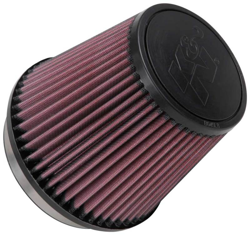 K&N Filter Universal Rubber Filter 5in Flange 6.5in Base 4.5in Top 5.5in Height-SR1 Performance