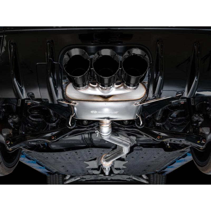 AWE Tuning 2023 Honda Civic Type R FL5 Touring Edition Exhaust w/ Triple Diamond Black Tips-SR1 Performance