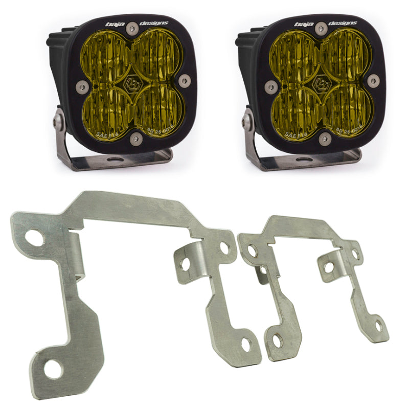 Baja Designs 2019+ Ranger Fog Light Squadron Amber Fog Pocket Kit-SR1 Performance