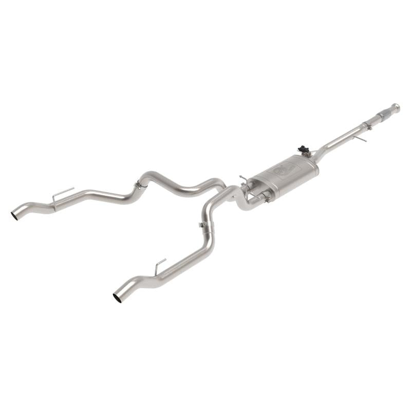 aFe Gemini XV 3in 304 SS Cat-Back Exhaust w/ Cutout 19-21 GM Silverado/Sierra 1500 V8-SR1 Performance