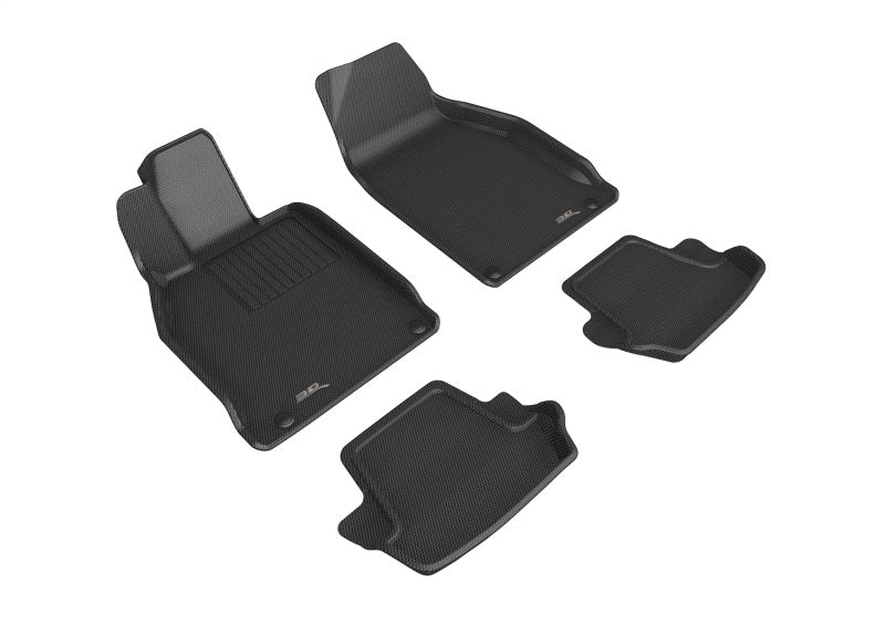 3D Maxpider 12-19 Porsche 911 Carrera/Convertible/S/4/4S (991/991.2) Kagu 1st 2nd Row - Set (Black)-SR1 Performance