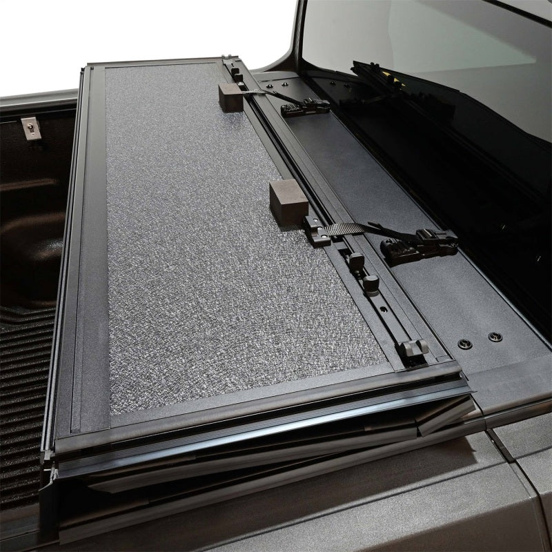 Westin 22-26 Ford Maverick 4WD Hard Tri-Fold Tonneau Cover - Black