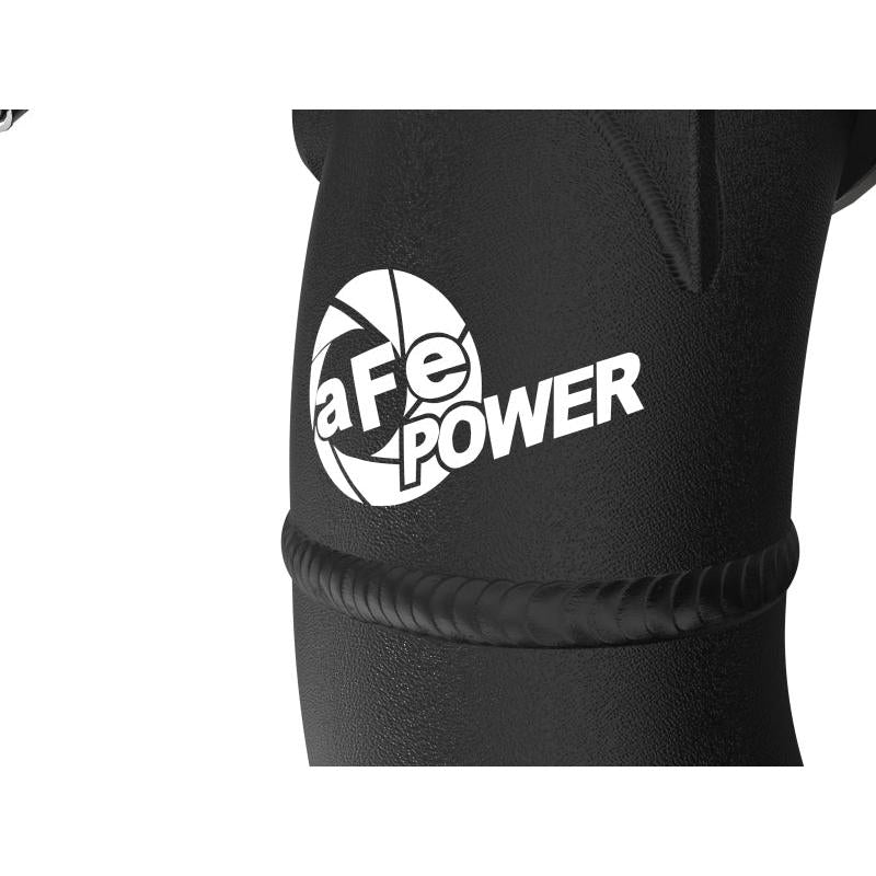 aFe 2022 Toyota Tundra V6-3.5L (tt) BladeRunner 2.5in Aluminum Hot Charge Pipe - Black-SR1 Performance