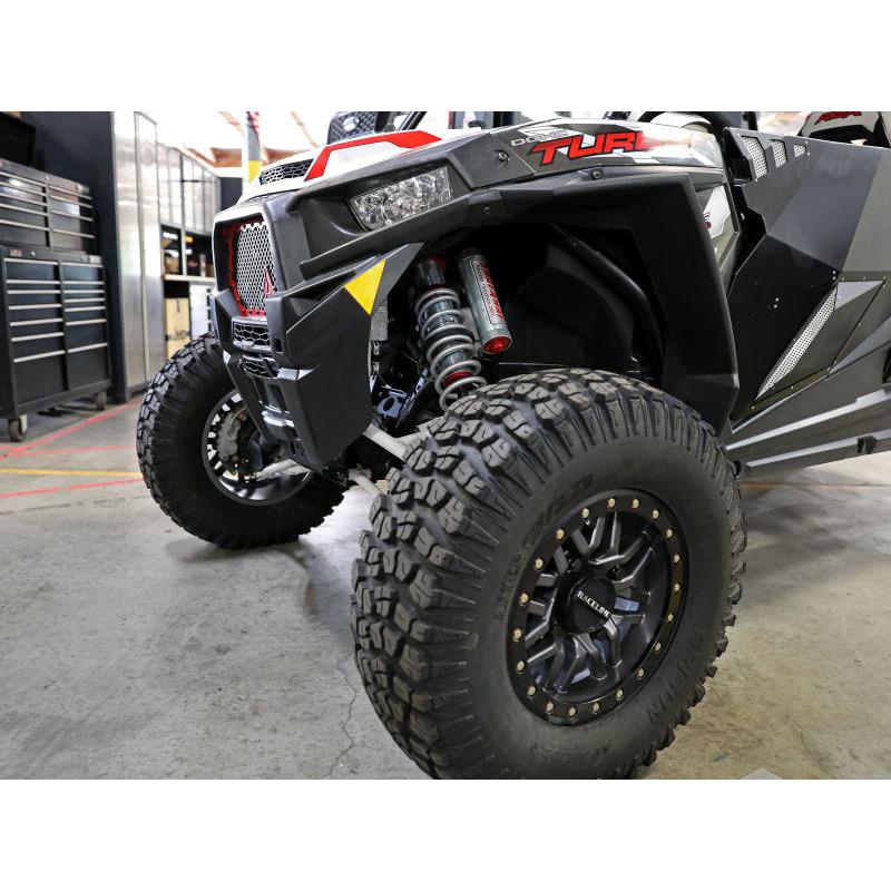 aFe 17-19 Polaris RZR 925/1000cc Sway-A-Way 2.5 Front Coilover Kit w/ PB Reservoirs and Comp Adj-SR1 Performance