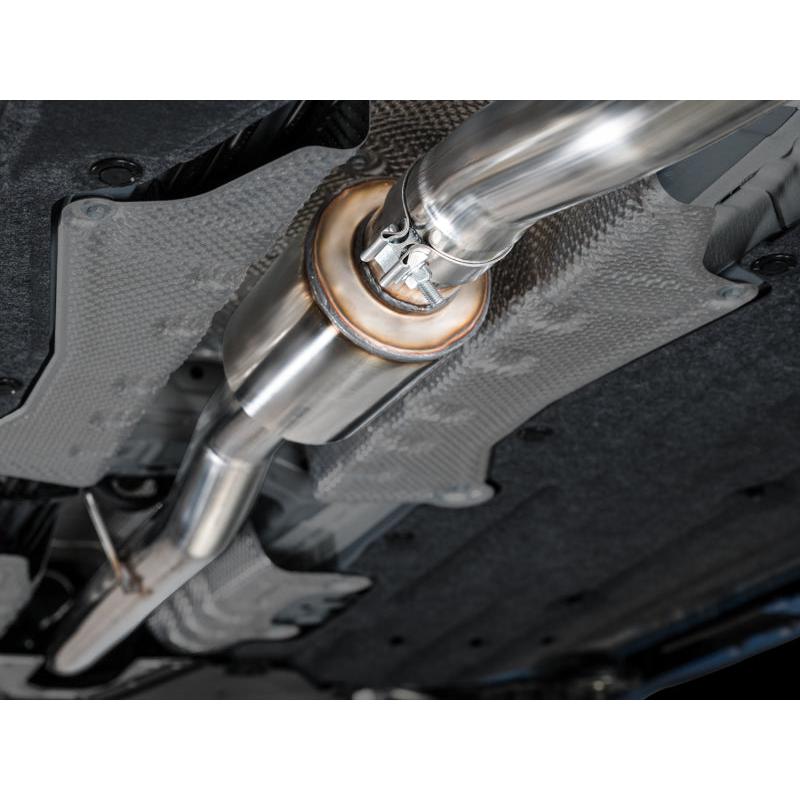 AWE Tuning 2023 Honda Civic Type R FL5 Track Edition Exhaust w/ Triple Diamond Black Tips-SR1 Performance