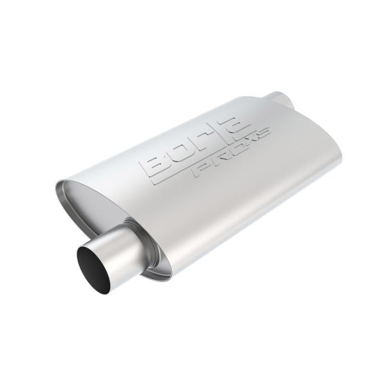 Borla Universal Pro-XS Muffler - Offset/Offset Oval 2.5in-SR1 Performance